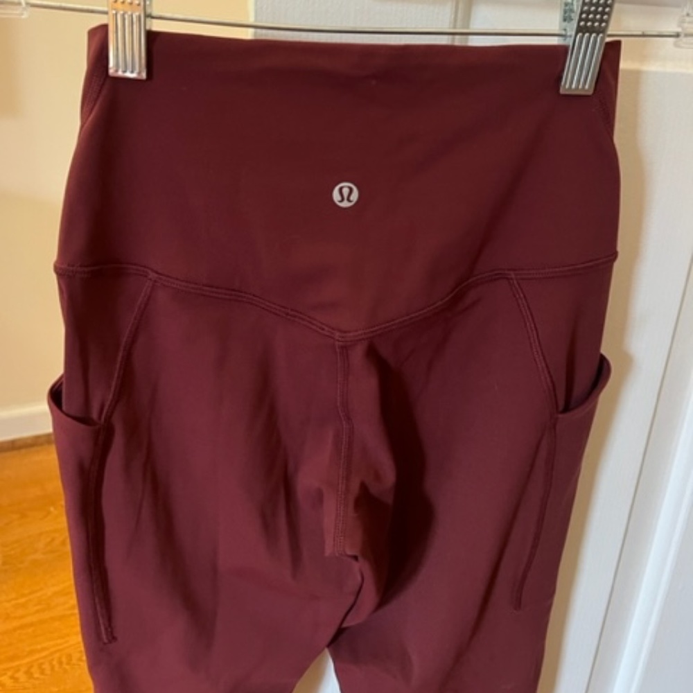 lululemon align high rise pant with pockets 25"